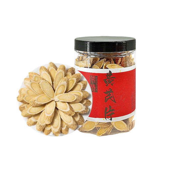 Sulfur-free large slices of original cut Gansu astragalus 200g