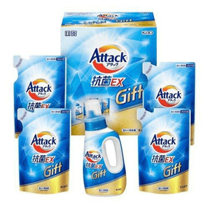 【日本直邮】 日本 KAO 花王 花王 洗衣抗菌洗剂礼盒 1盒 洗衣剂 清洁 抗菌 洗衣 礼品 家庭用品