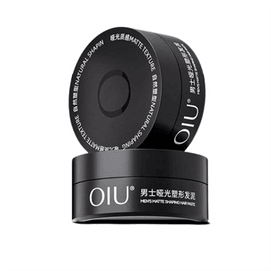 【中国直邮】 oiu 男士哑光塑型发泥 自然清爽持久蓬松哑光造型塑头发 80g/瓶