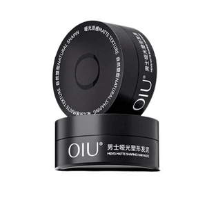  Men's matte styling hair clay: Natural, refreshing, long-lasting and fluffy. Matte styling hair, 80g per bottle,