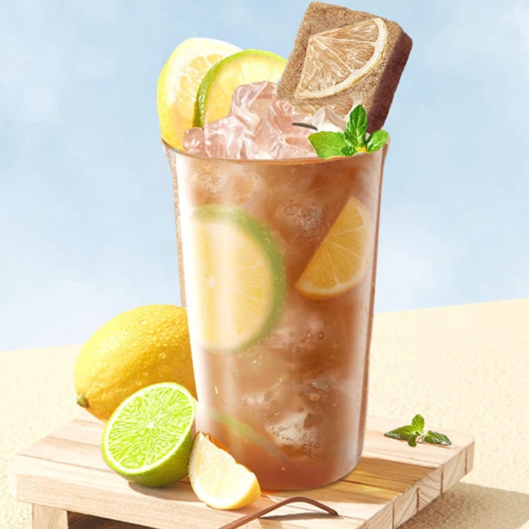 インスタントアイスレモンフルーツティー 2.11オンス【低カロリー・低糖・脂肪0】 4