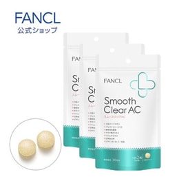 JAPAN Smooth Clear AC 180 capsules for 90 days