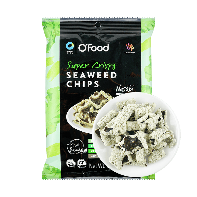Super Crispy Seaweed Snack Wasabi 35g