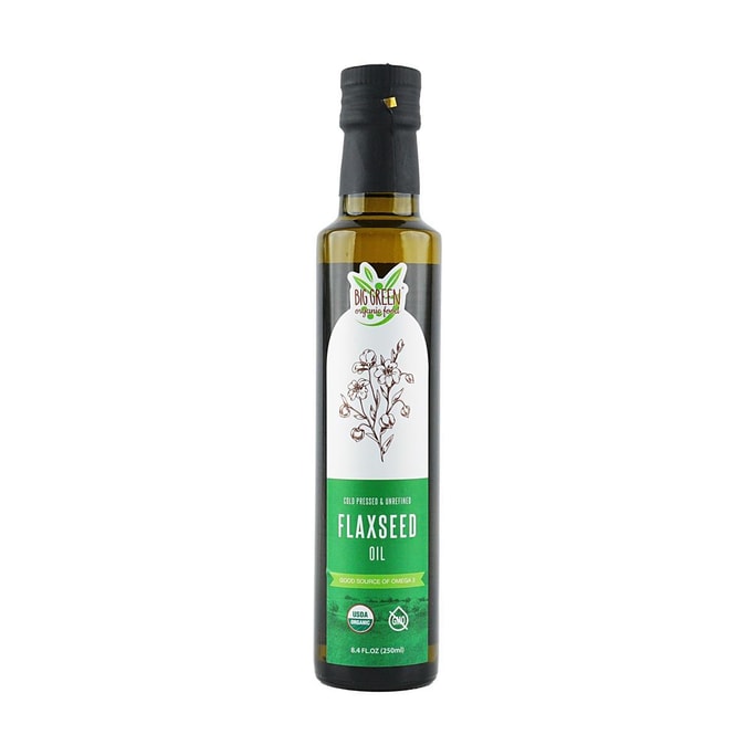 Organic Flaxseed Oil, 8.45 fl oz
