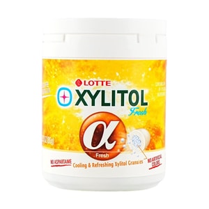 BTS X LOTTE 자일리톨 무설탕 츄잉껌 - 오렌지맛, 3.03oz