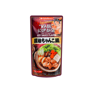 日本DAISHO 日式火鍋湯底 醬油湯底 3-4人份
