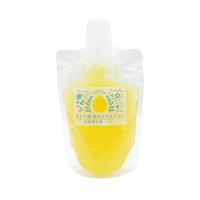 YAEYAMA FARM||Okinawa mellow jelly||Pineapple Flavor 130g