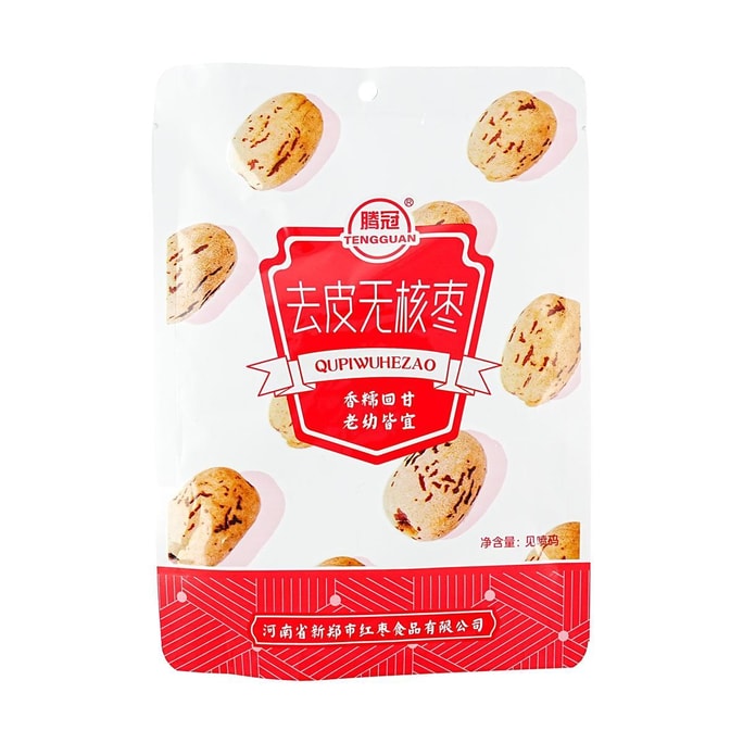 騰冠 去皮無核紅棗 80g