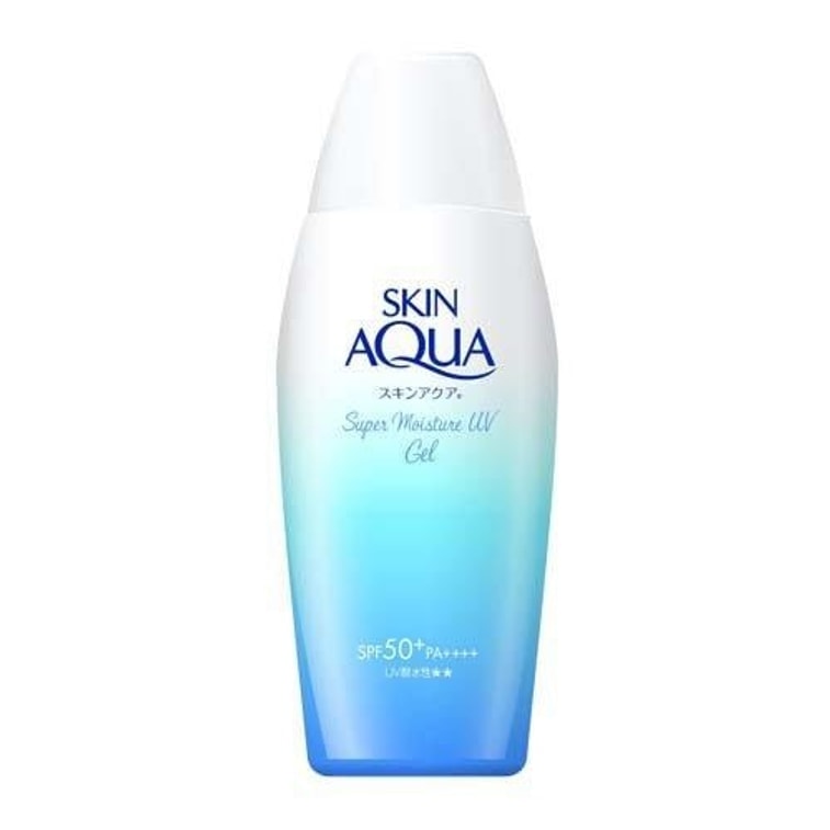 日本 ROHTO 乐敦 乐敦 SKIN AQUA 双重保湿水感防晒露 SPF50+ PA++++ 110g 1
