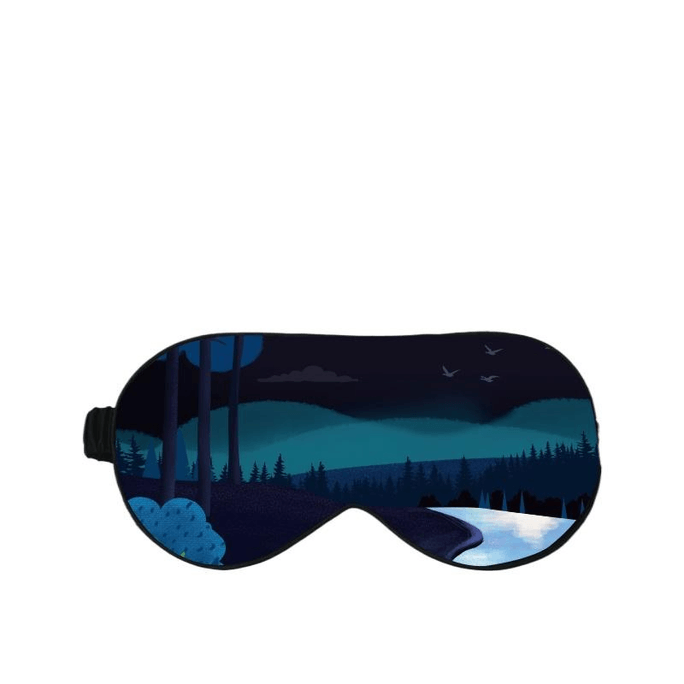 Zero Hearing Silk Eye Mask Sleep Shading Special Mulberry Silk Eye Protector Quiet Aomori