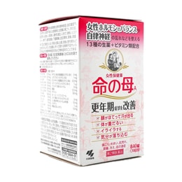 日本小林製藥 命之母 改善調理婦女更年期 840粒入