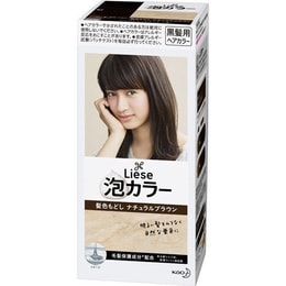 日本KAO花王 LIESE PRETTIA 泡沫染髮劑 #染回自然棕色 108ml 【新舊包裝隨機出貨】