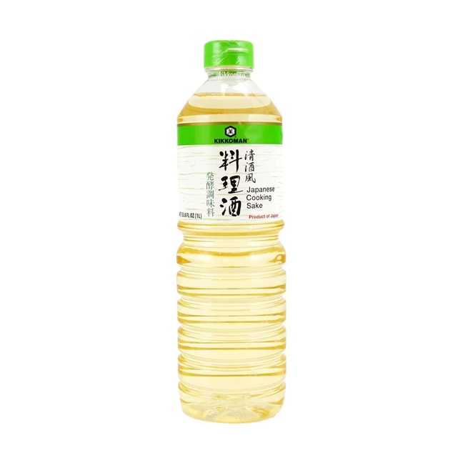 日本KIKKOMAN 清酒风料理酒 去腥提鲜料酒 1000ml【日式发酵米酒】