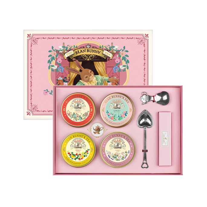 Alice's Dream Flower Tea Box: Fruit/Flower Tea Combo Perfect Holiday Gift 137g