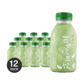六养 百合绿豆饮 谷物饮料 280g*12【12瓶装】【低脂清爽】