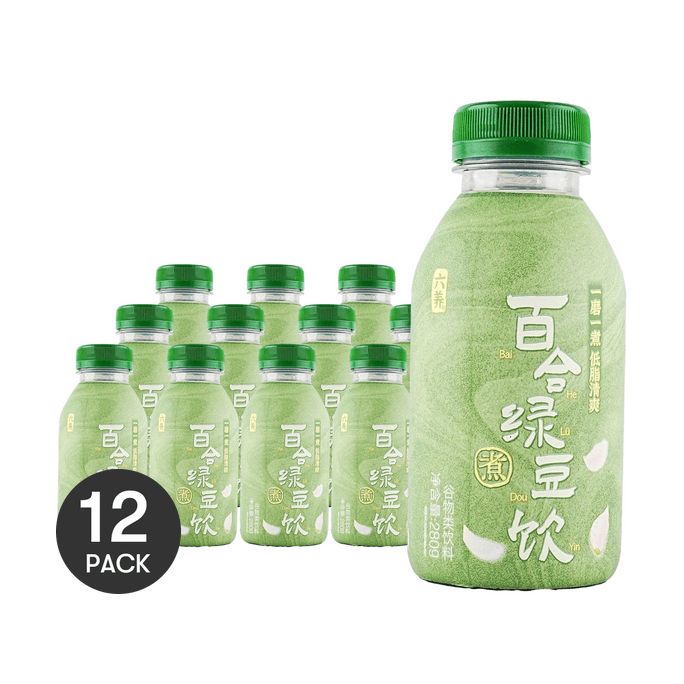 六養 百合綠豆飲 穀物飲料 280g【低脂清爽】【夏日解暑必備】