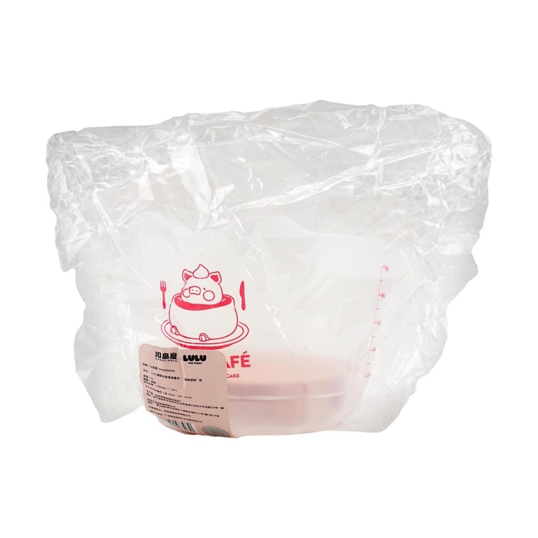 Lulu Pig Collaboration Kitchen Measuring Cup Egg Liquid Filter Kitchen Rice Washing Artifact with Scale, 33.81 fl oz 7