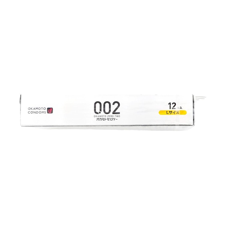 OKAMOTO 0.02 Excellent Large Size Condom, 12pcs - Yami.com