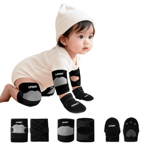 Youmei Baby Crawling Knee And Elbow Pads Anti-drop And Anti-bump Size L *3 Pieces