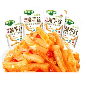 Konjac Noodles, Spicy Konjac Flavor Snack [6 Packs Inside], Approx. 110g*1 Bag