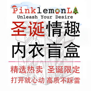 美国 PinklemonLA 【圣诞限定】情趣内衣盲盒 | 品质优先 | 精选爆款 | 超值惊喜 - 限定3件装 送神秘小礼物