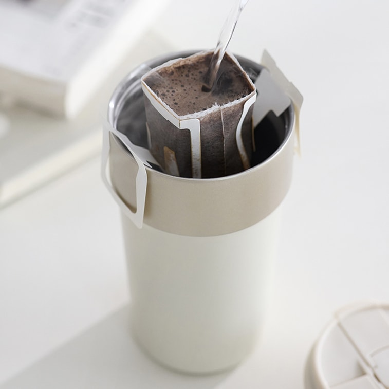 316 Stainless Steel Vacuum Insulated Tumbler, 500ml Leakproof Travel Coffee Cup with Straw 3