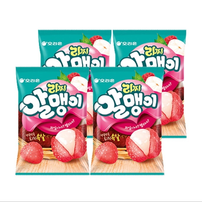 【中国直邮】 韩国 ORION 好丽友 荔枝味剥皮软糖 67g*4袋