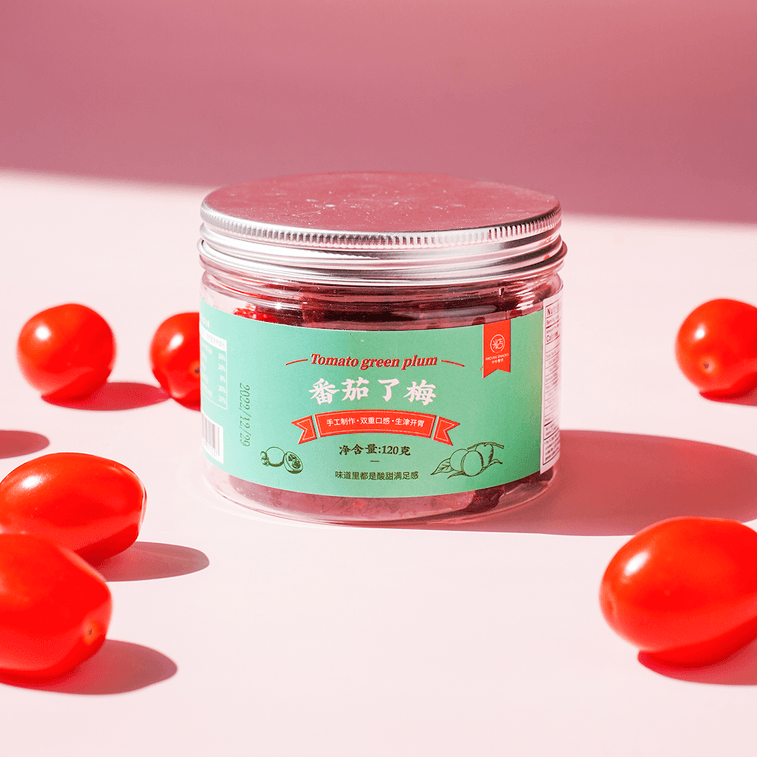 米惦 番茄了梅 番茄夹话梅 【酸酸甜甜超开胃】120g 3