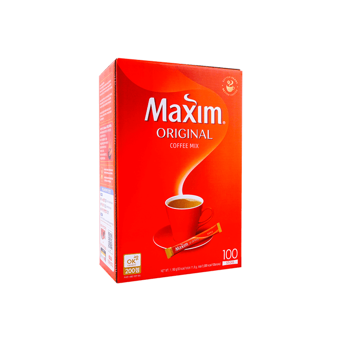 MAXIM Coffee Original Flavor 100 Sticks