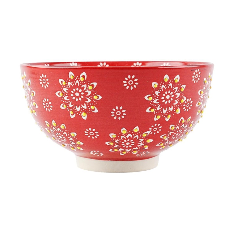 식기 세트 접시, 그릇, 머그 세트 3개 #레드 4