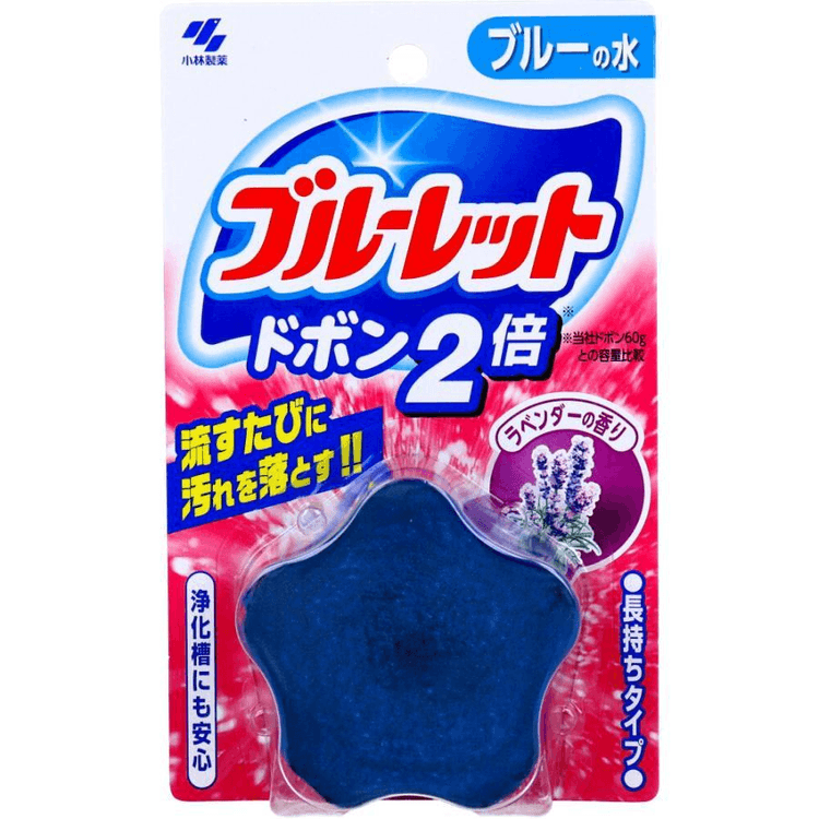 【日本直送品】KOBAYASHI 小林製薬 トイレ水槽洗浄ブロック 120g アロマティックラベンダーの香り