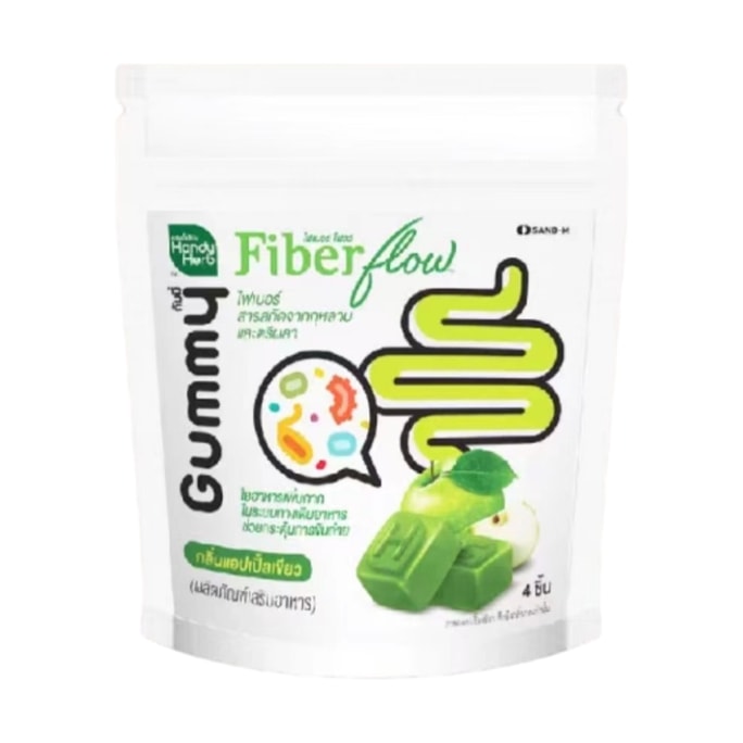 Green apple Gummies 1 Pack of 4 Pieces