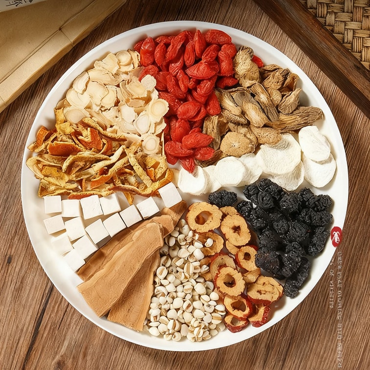 【Canada Direct Mail】 Sifanda Ginseng Ganoderma Lucidum Ten Treasures Tea 120g (6g×20P) Ginseng, Ganoderma Lucidum, Goji Berry, Mulberry, Burdock Root, etc. Herbal tea, Common office tea, Holiday gift Kidney tea, Men's daily health afternoon tea 3