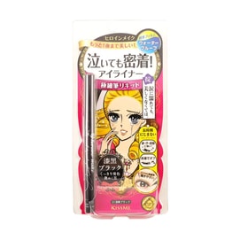 日本ISEHAN伊勢半 KISS ME花漾美姬 華爾滋淚眼美媚極細漆黑眼線液筆 #01黑色 單支入 0.1mm