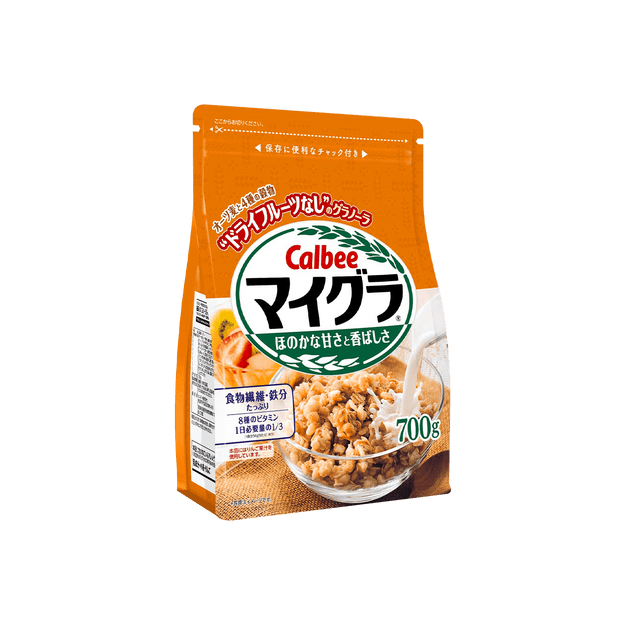 商品详情 - 日本CALBEE卡乐比 纯麦片 无水果干 700g - image  0