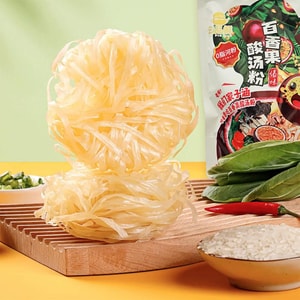 云品鲜 百香果酸汤粉 水煮即食米粉 288g【酸香傣味】【0脂河粉】【云南特色】