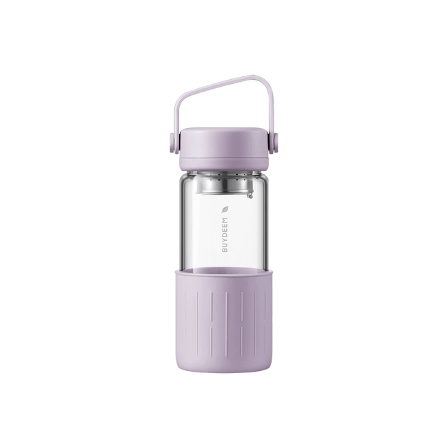 Stainless Steel Thermos Tea Bottle with Removable Infuser Midnight Blue 350ml Style CD1011