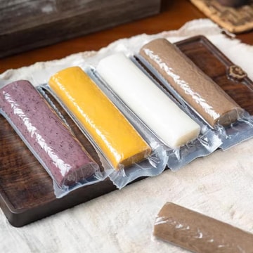 荃优 四喜年糕 精选4味组合16根装 2kg【原味+黑米+南瓜小米+荞麦】 【浙江宁波非遗老字号】【春节年货必买】