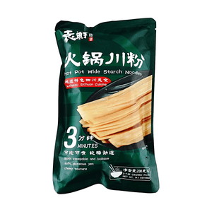 袁鮮 火鍋川粉 兩份裝 免泡即煮地瓜寬粉 400g