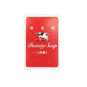 日本 COW牛乳石鹼共进社 牛乳石鹼共进社  牛乳香皂 90g 【滋润型】【洁面沐浴 一皂多用】【深度滋润 香味持久】