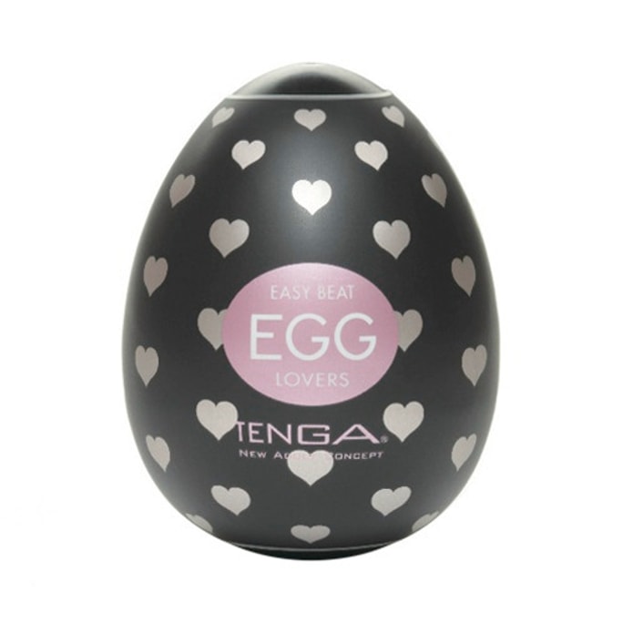 日本TENGA典雅 EGG男士专用玩具蛋 001L爱心型 5ml 特别夜晚款
