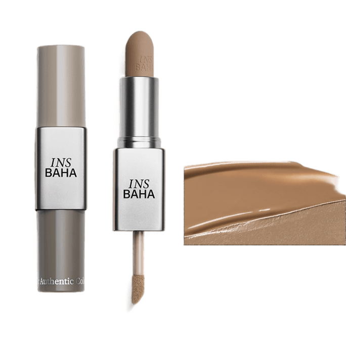 Dual-effect Contour Stick #01 Natural Wheat 7g, For Asian Yellow Skin