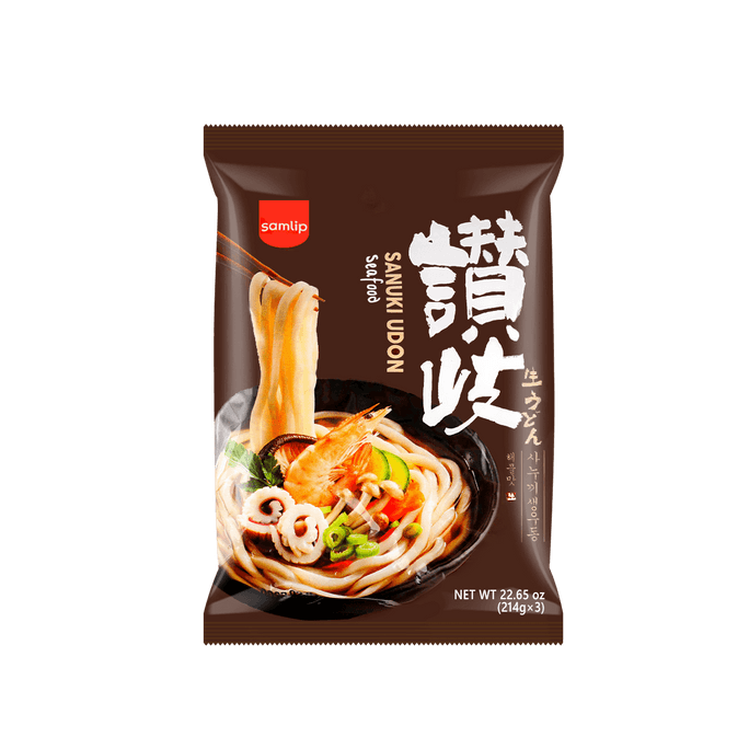 Seafood Sanuki Udon - Japanese Noodles, 3 Servings* 7.54oz