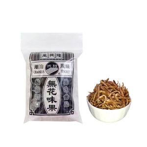  万兴隆 无花味果丝6个 1袋装 8090后童年怀旧零食蜜饯小吃 小红书推荐