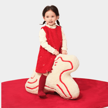 躺岛 Horse不白来 好事连连抱枕 客厅沙发靠枕 70x45cm