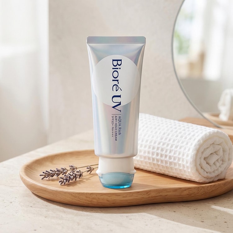 花王 ビオレUVアクアリッチウォータリーエッセンス、SPF50+ PA++++