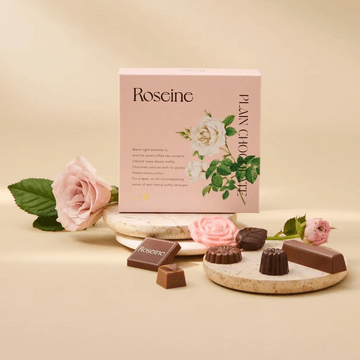 Roseine Mini Bouquet Plain Chocolate Gift Box 8 pcs 1.23 oz【Valentine’s Gift】【Sweet Gesture】【Mini Gift】