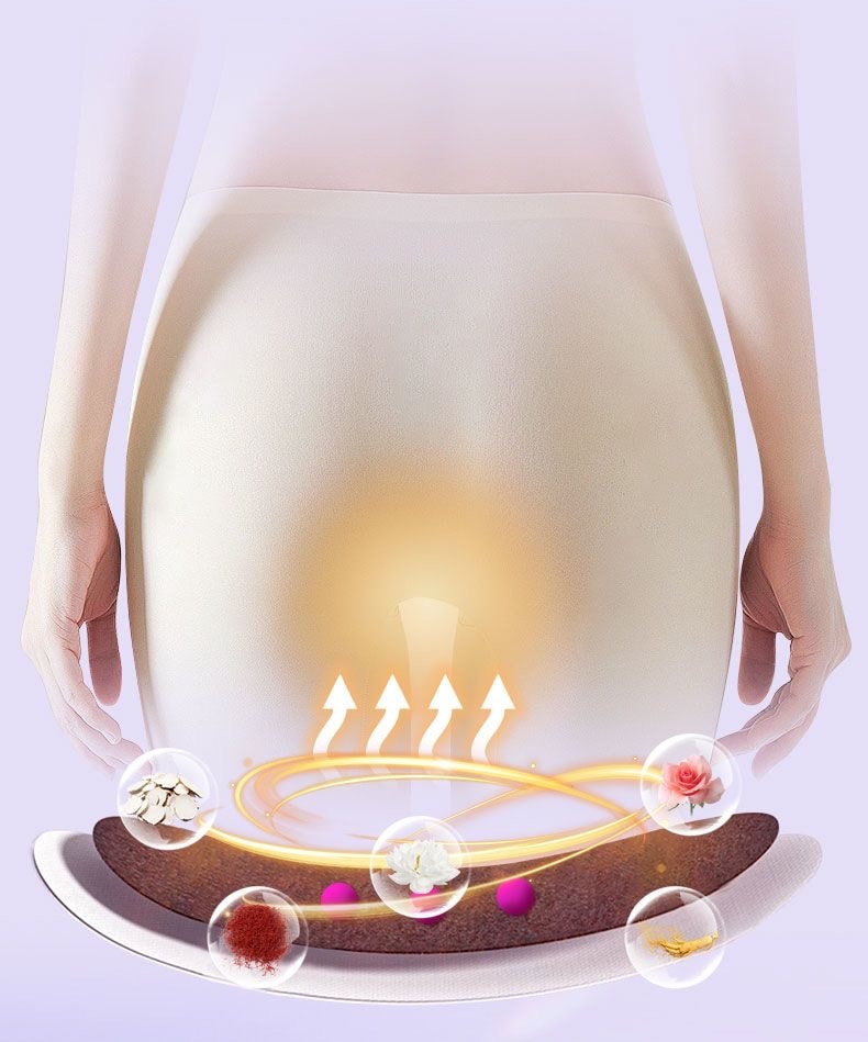 舒奈美 雪莲护理贴 爆珠型 雪莲玫瑰精油私护贴 排毒去异味 止痒抑菌杀菌 中药女薄款纯棉透气保养贴 1盒12片