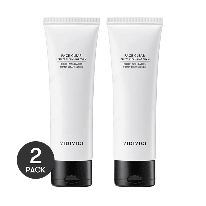 フェイスクリア パーフェクトクレンジングフォーム 4.06液量オンス×2【バリューパック】