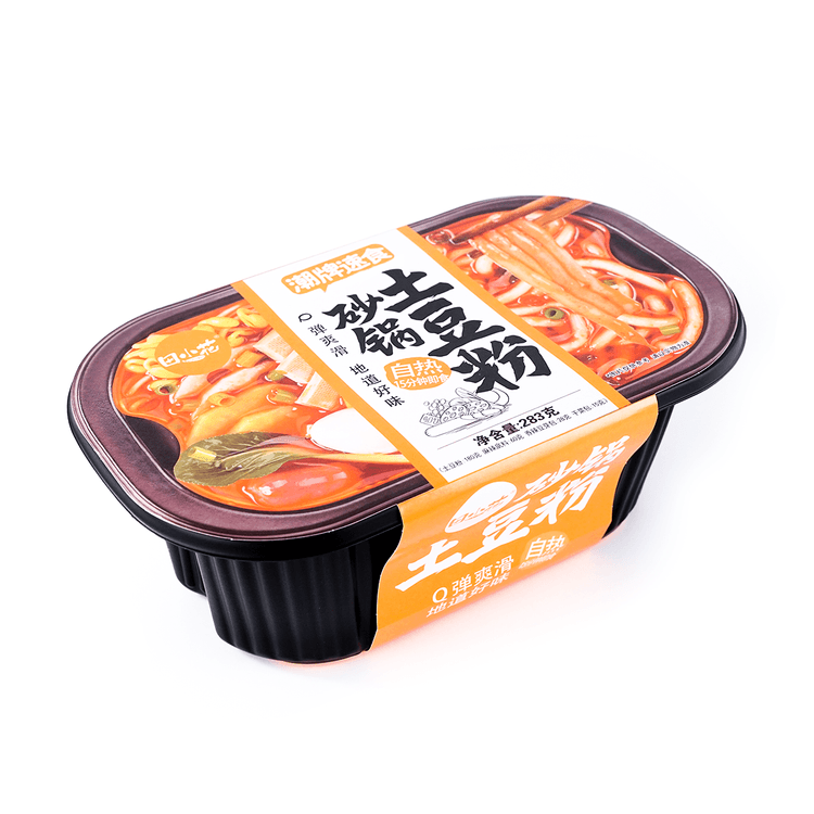TianXiaoHua Self-Heating Potato Noodles - with Vegetables & Sauce